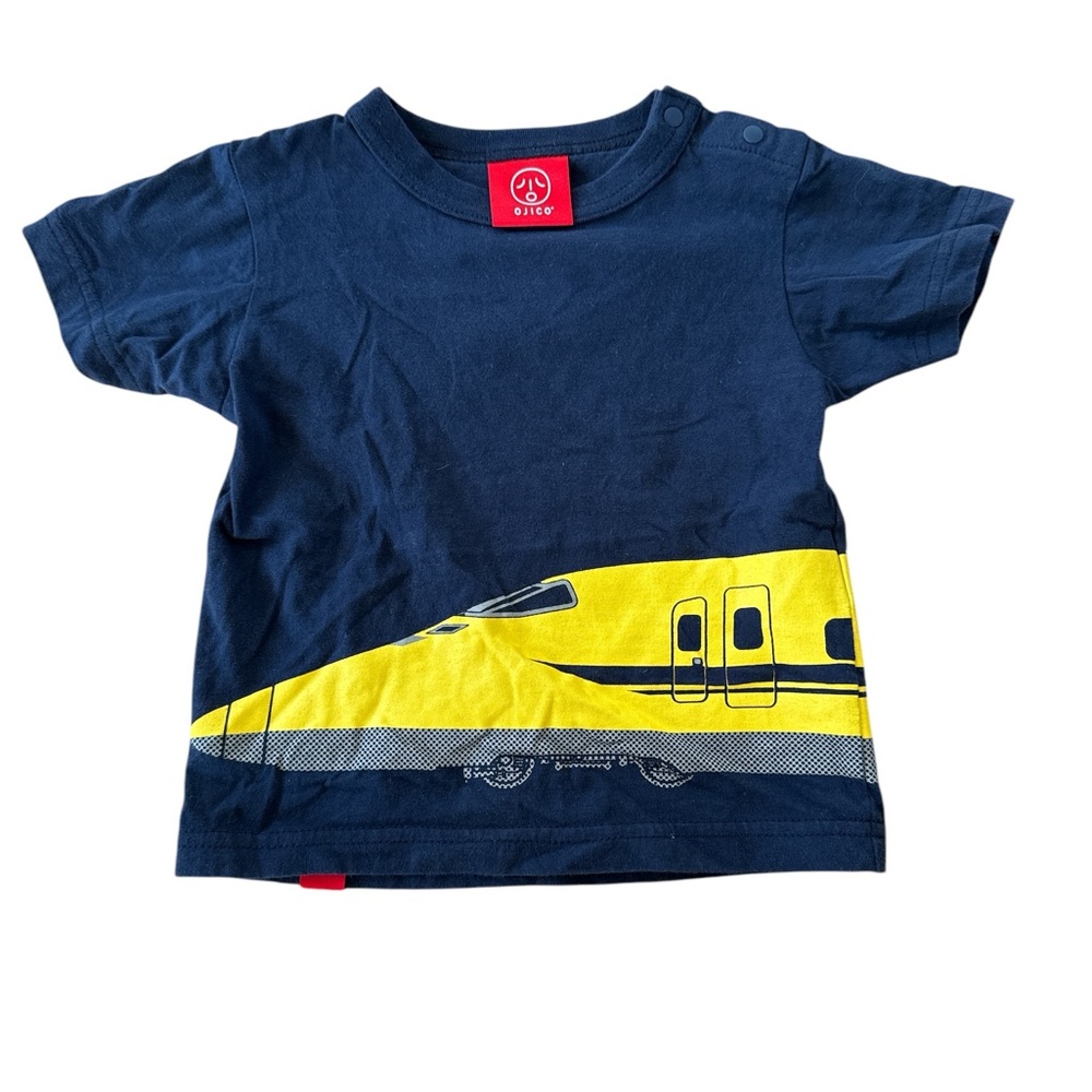 OJICO Japan shinkansen bullet train toddler shirt Coupling 2A 75-85cm 2T